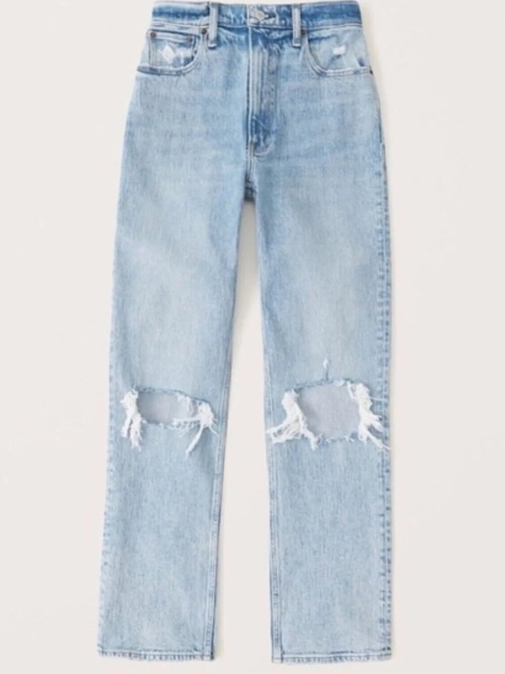 Abercrombie 90s Straight High Rise Jeans